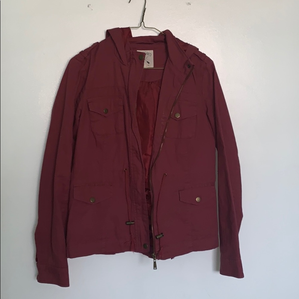 LA Hearts Hooded Utility Jacket
